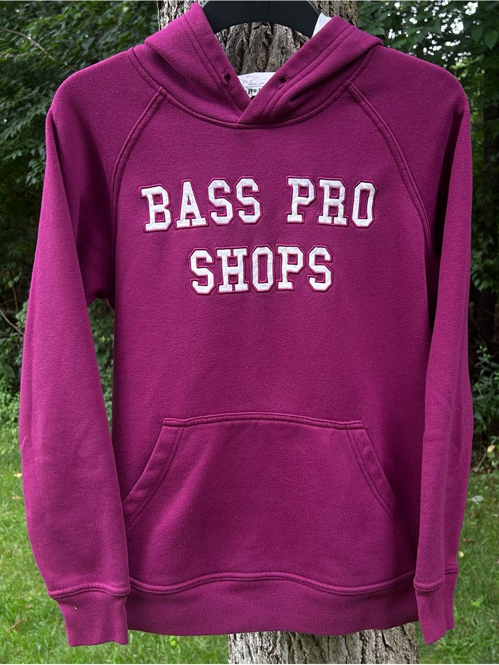 Bass Pro Shops Plum Hoodie Hooded Sweatshirt
